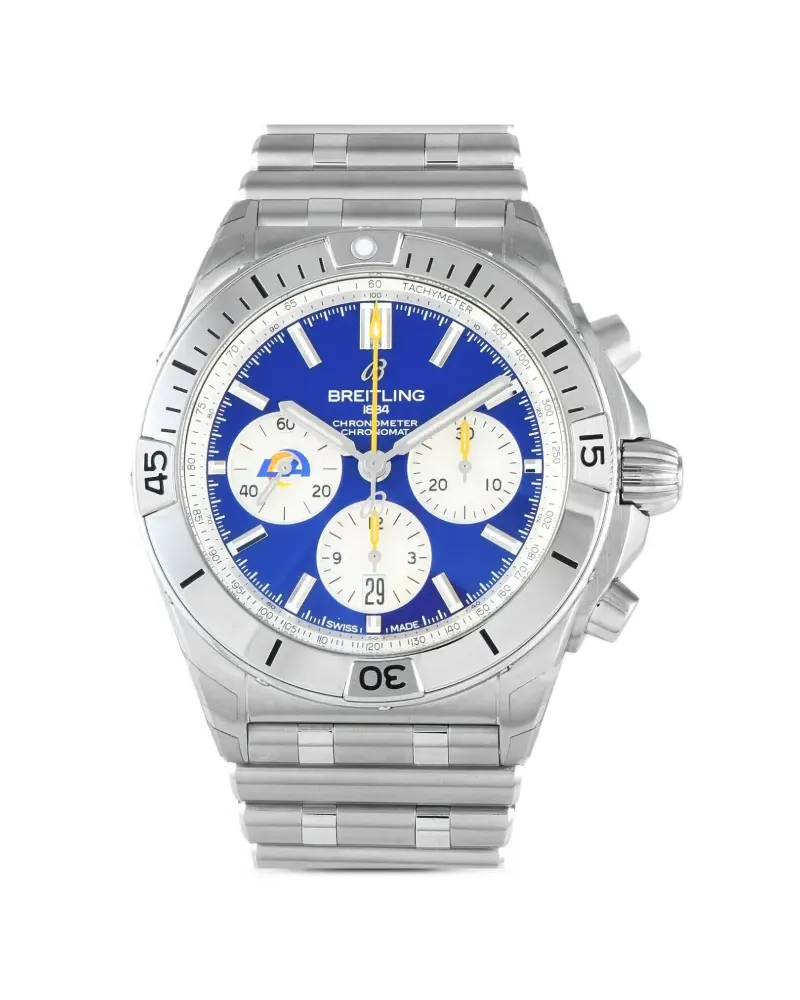 Breitling NFL Los Angeles Rams Edition 42mm - Silber Silber