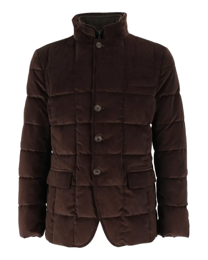 Fay Gesteppte Cordjacke - Braun Braun