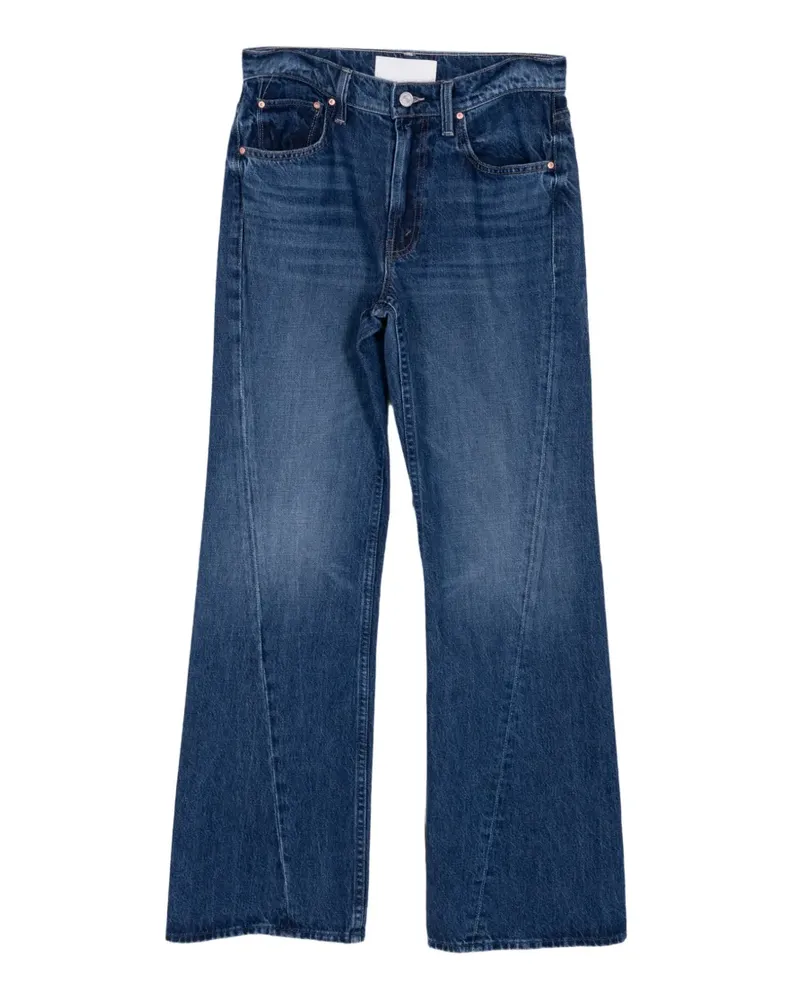 Mother The Bookie Twist Sneak Jeans - Blau Blau