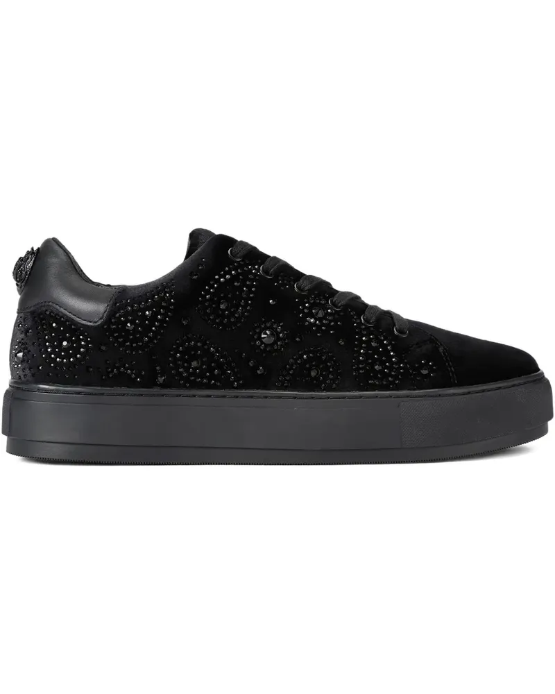 Kurt Geiger Laney Sneakers mit Kristallen - Schwarz Schwarz