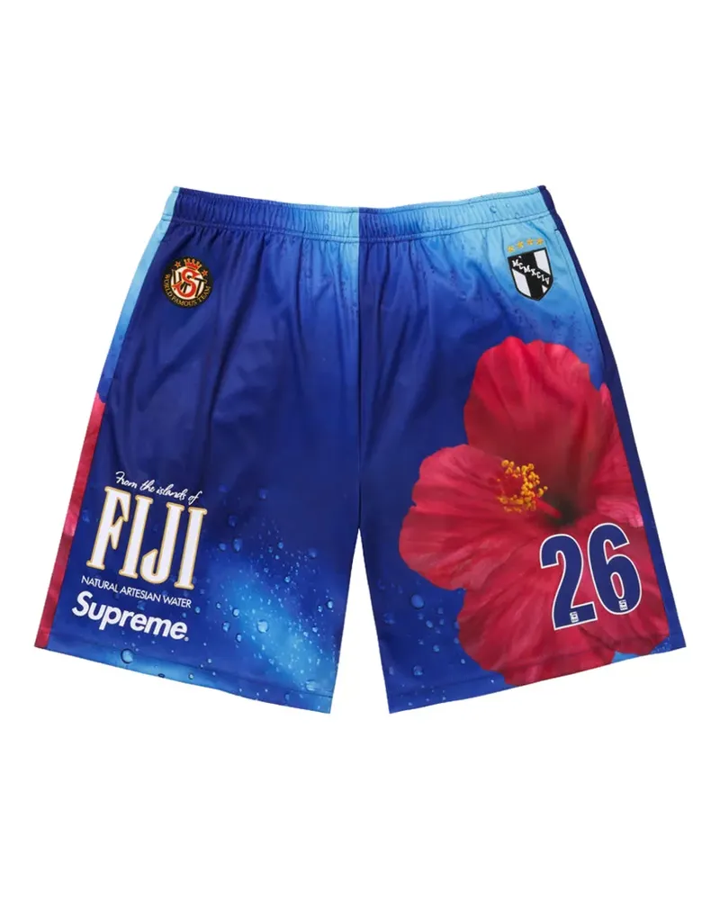 Supreme Being Fiji graphic-print shorts - Blau Blau