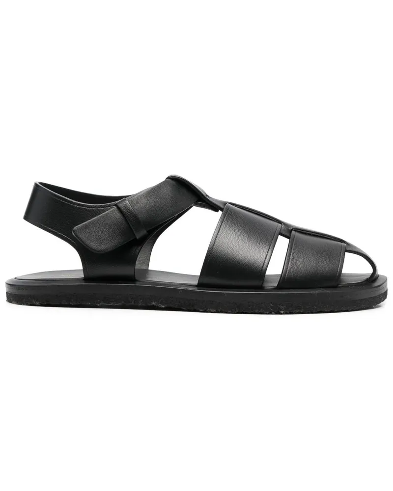 The Row Sandalen aus Leder - Schwarz Schwarz