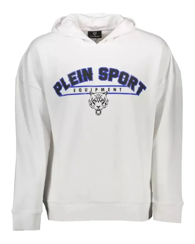 Philipp Plein logo-print hoodie - Weiß Weiß