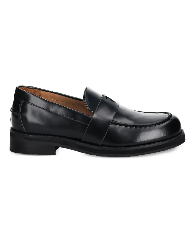 Trussardi leather loafers - Schwarz Schwarz