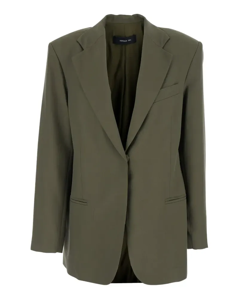 Federica Tosi notched blazer - Grün Grün