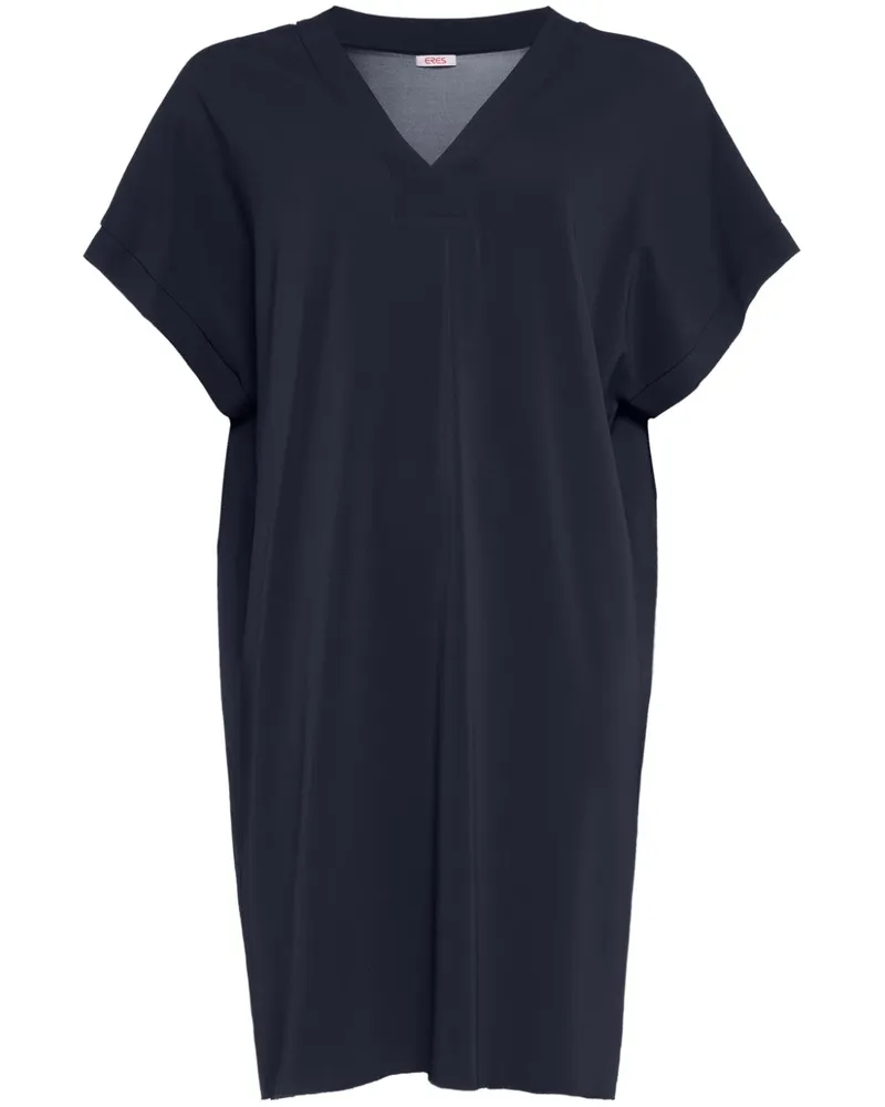 Eres Tali Tunikakleid mit V-Ausschnitt - Blau Blau