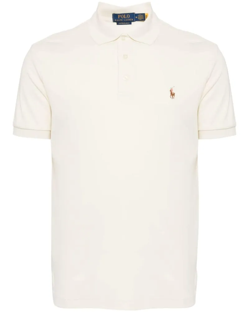 Ralph Lauren Klassisches Poloshirt mit schmalem Schnitt - Nude Nude