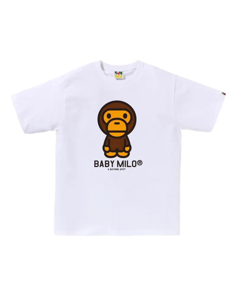 BAPE graphic print T-shirt - Weiß Weiß