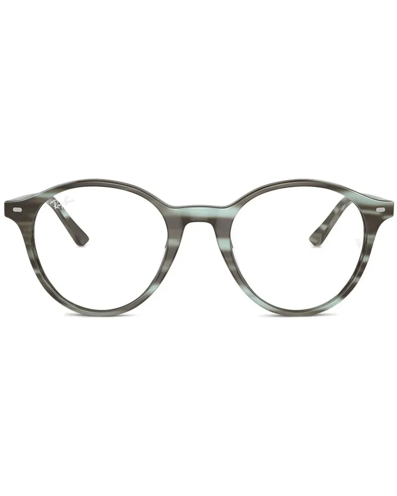 Ray Ban Brille mit rundem Gestell - Grün Grün