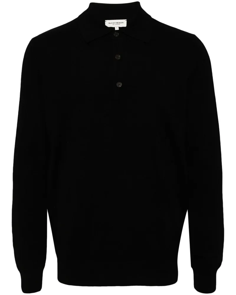 ManOnTheBoon Pullover aus Kaschmir - Schwarz Schwarz