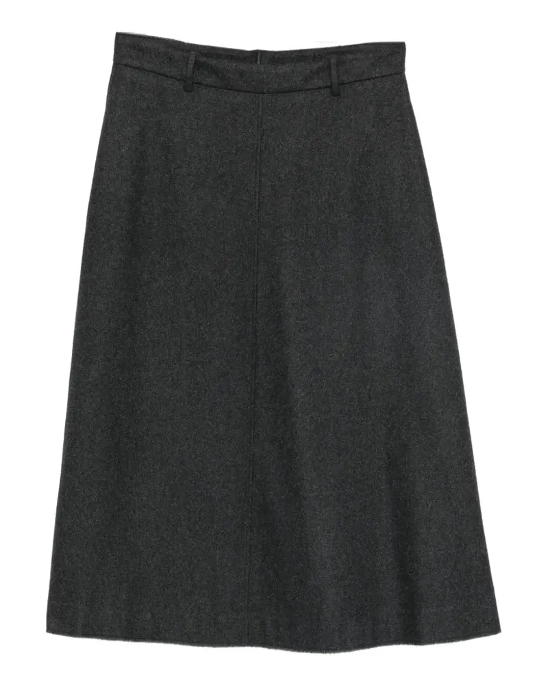 nine:inthe:morning Vega A-line midi skirt - Grau Grau