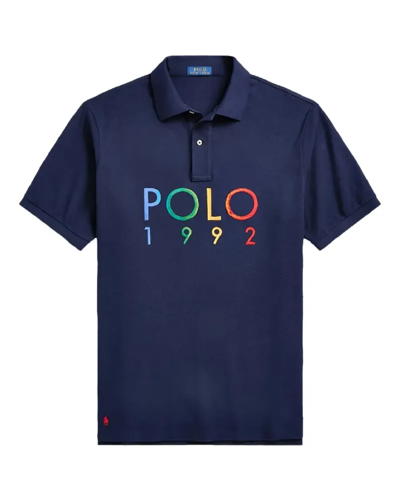 Ralph Lauren Poloshirt mit Logo - Blau Blau