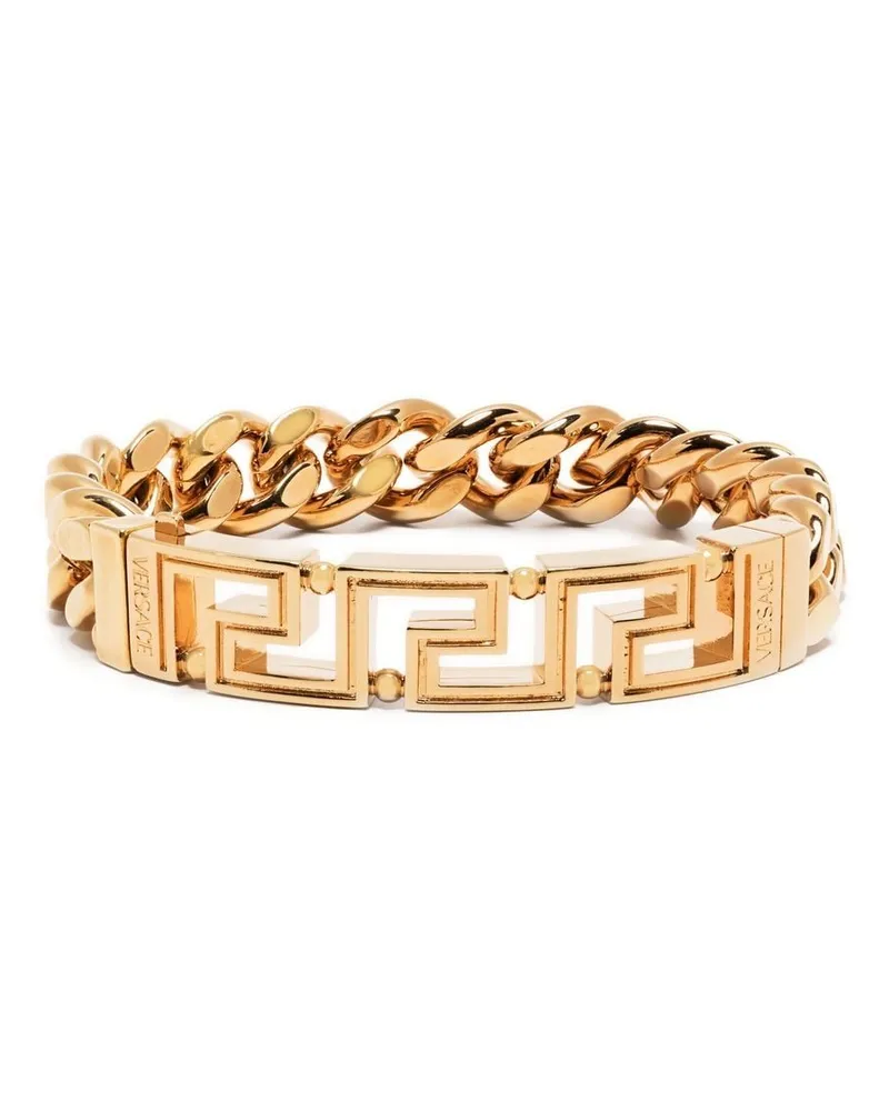 Versace Kettenarmband mit Greca-Motiv Gold