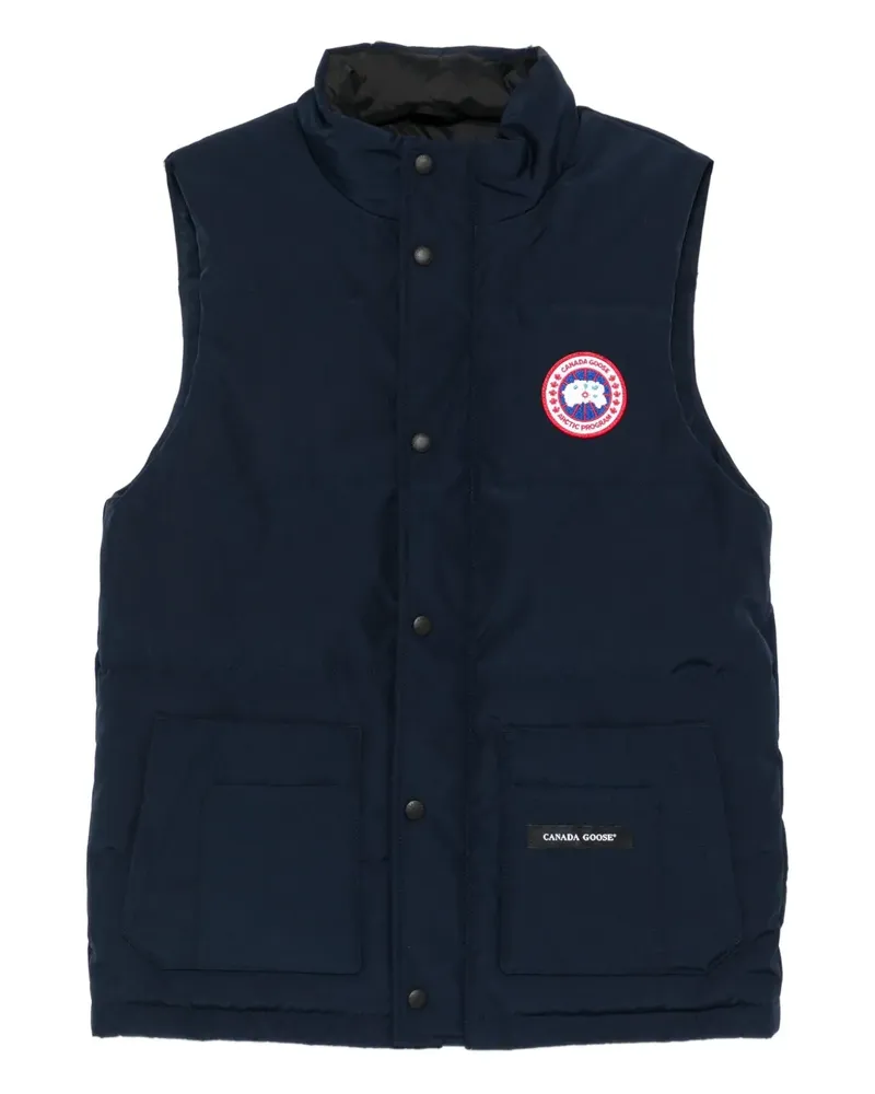 Canada Goose Freestyle Weste mit aufgesetzten Taschen - Blau Blau