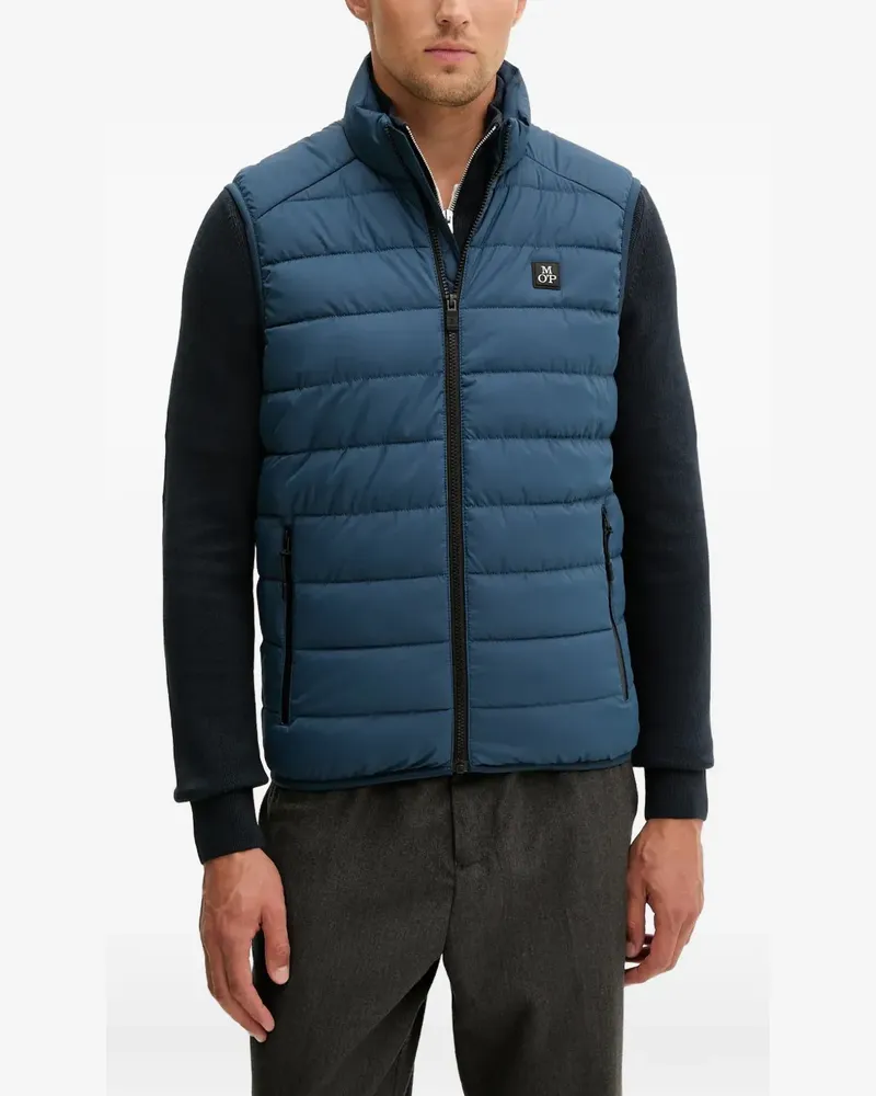 Marc O'Polo quilted gilet - Blau Blau