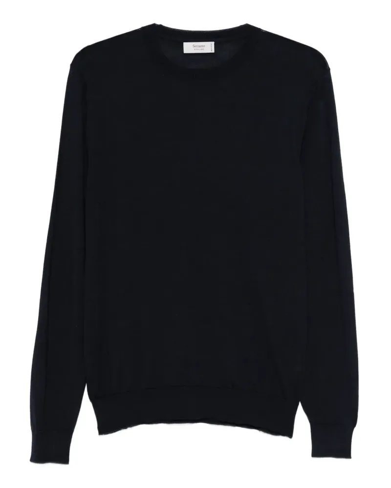 Ferrante Pullover mit Rundhalsausschnitt - Blau Blau