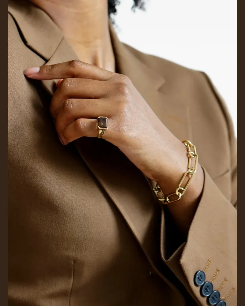 OTIUMBERG Büroklammer-Armband - Gold Gold