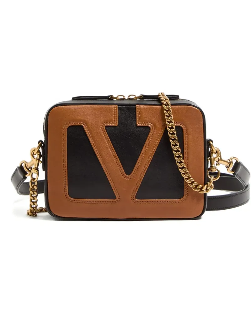 Valentino Garavani Viva Superstar Umhängetasche - Schwarz Schwarz