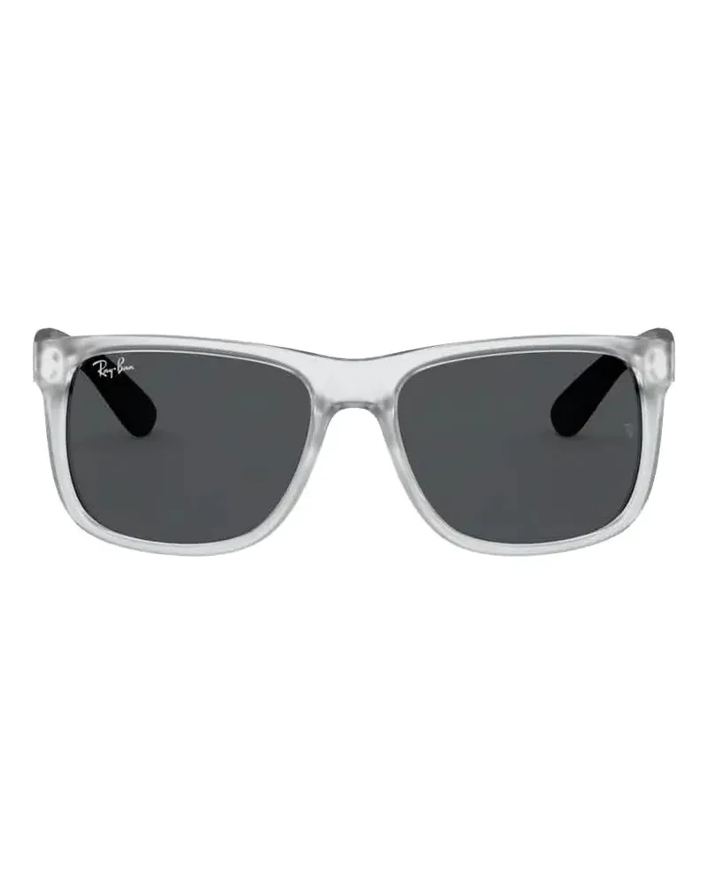 Ray Ban Justin rectangle-frame sunglasses - Grau Grau