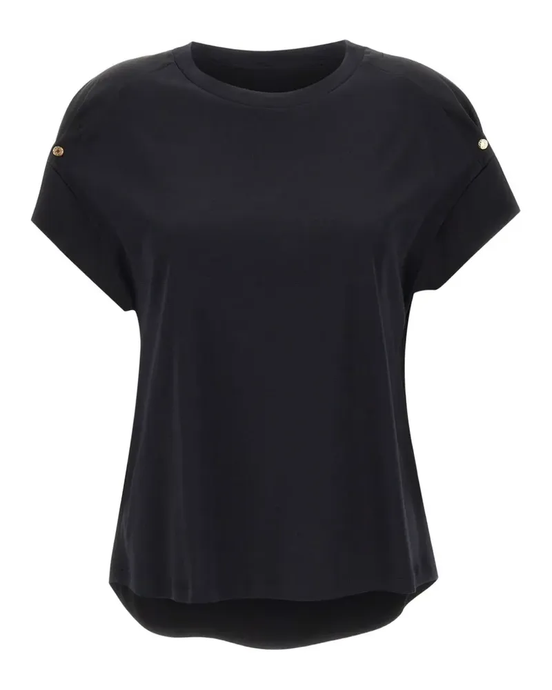 Elena Mirò crew-neck T-shirt - Schwarz Schwarz