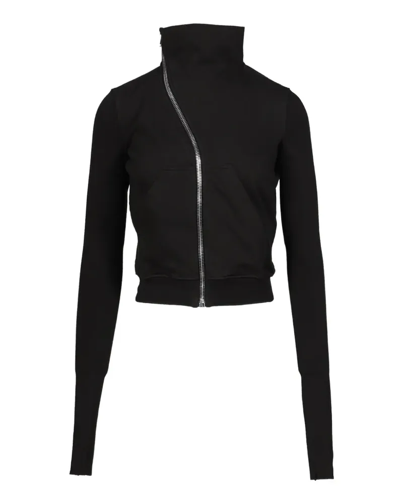 DRKSHDW by Rick Owens Mountain asymmetric hoodie - Schwarz Schwarz