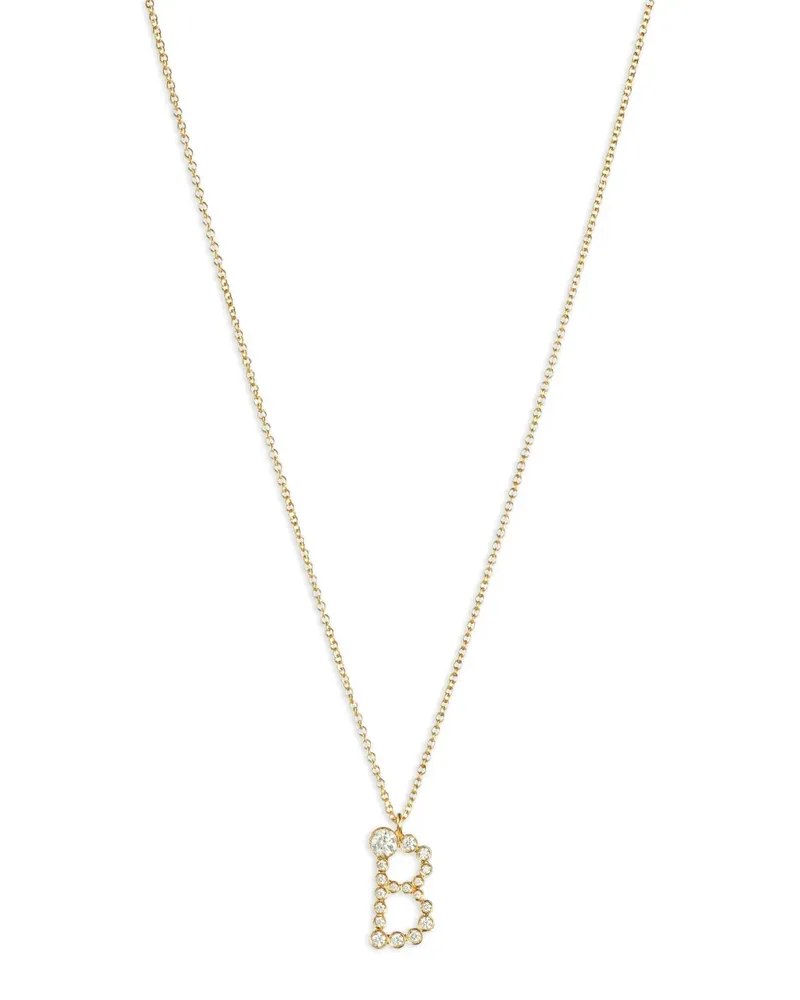 Sophie Bille Brahe 18kt Soprano B Gelbgoldhalskette mit Diamanten Gold
