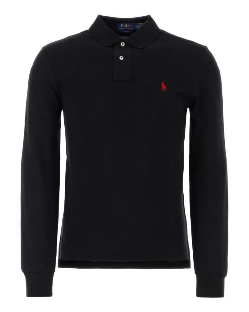 Ralph Lauren long-sleeve polo shirt - Schwarz Schwarz