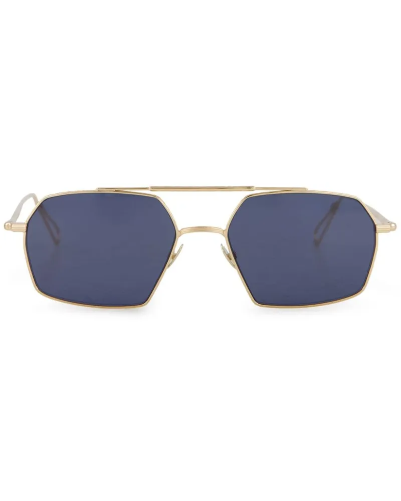 AHLEM Haussmann Sonnenbrille Gold