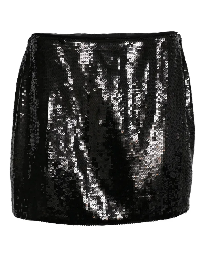 Theory sequined mini skirt - Schwarz Schwarz