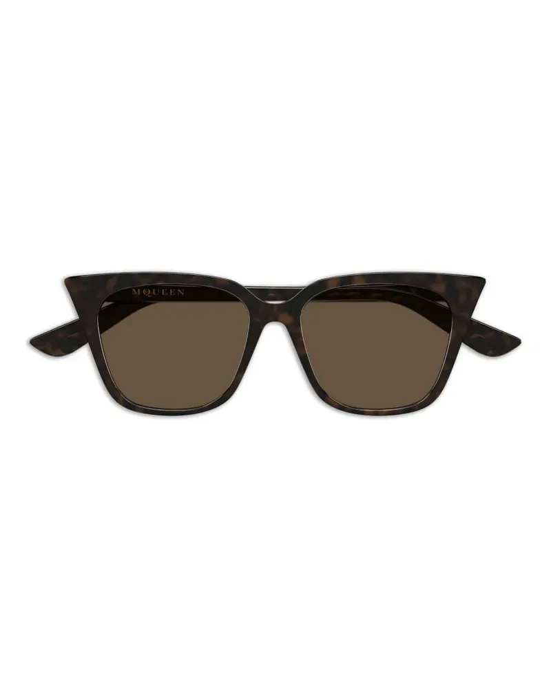 Alexander McQueen Havana Sonnenbrille - Braun Braun