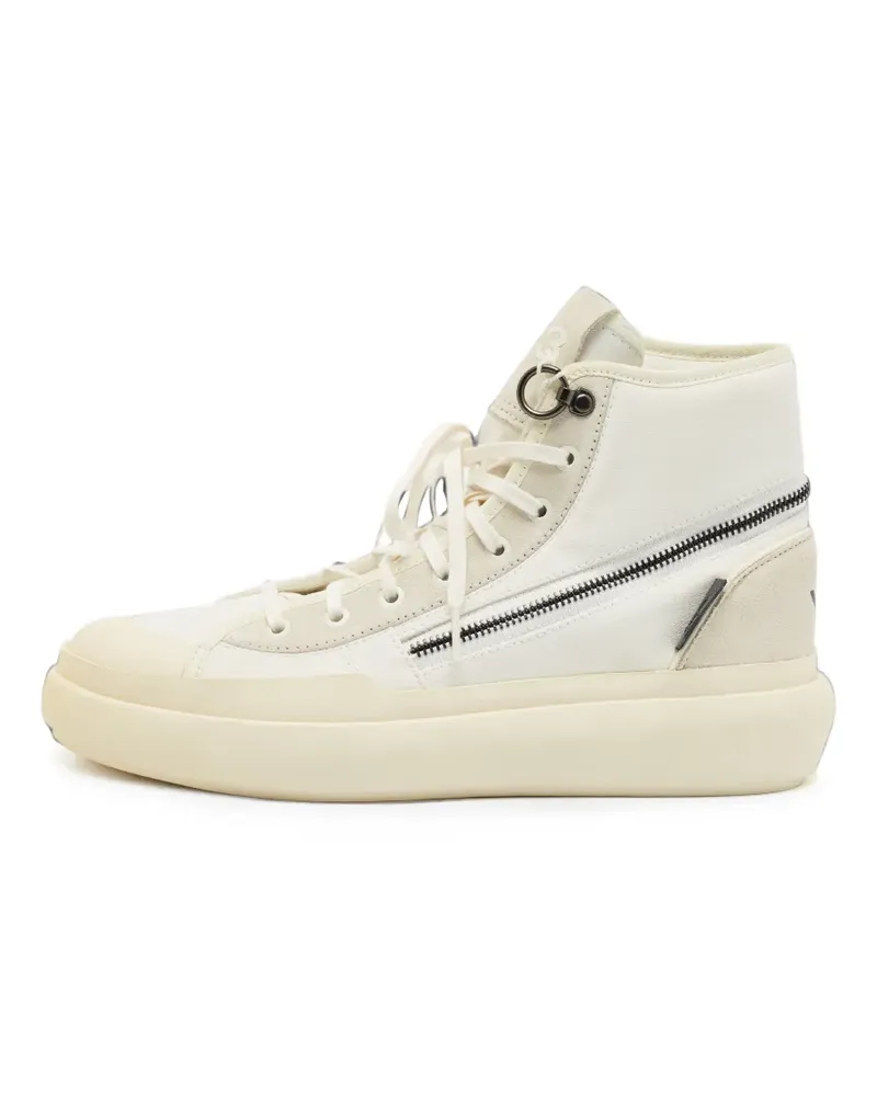 Y-3 Ajatu Court high-top sneakers - Weiß Weiß