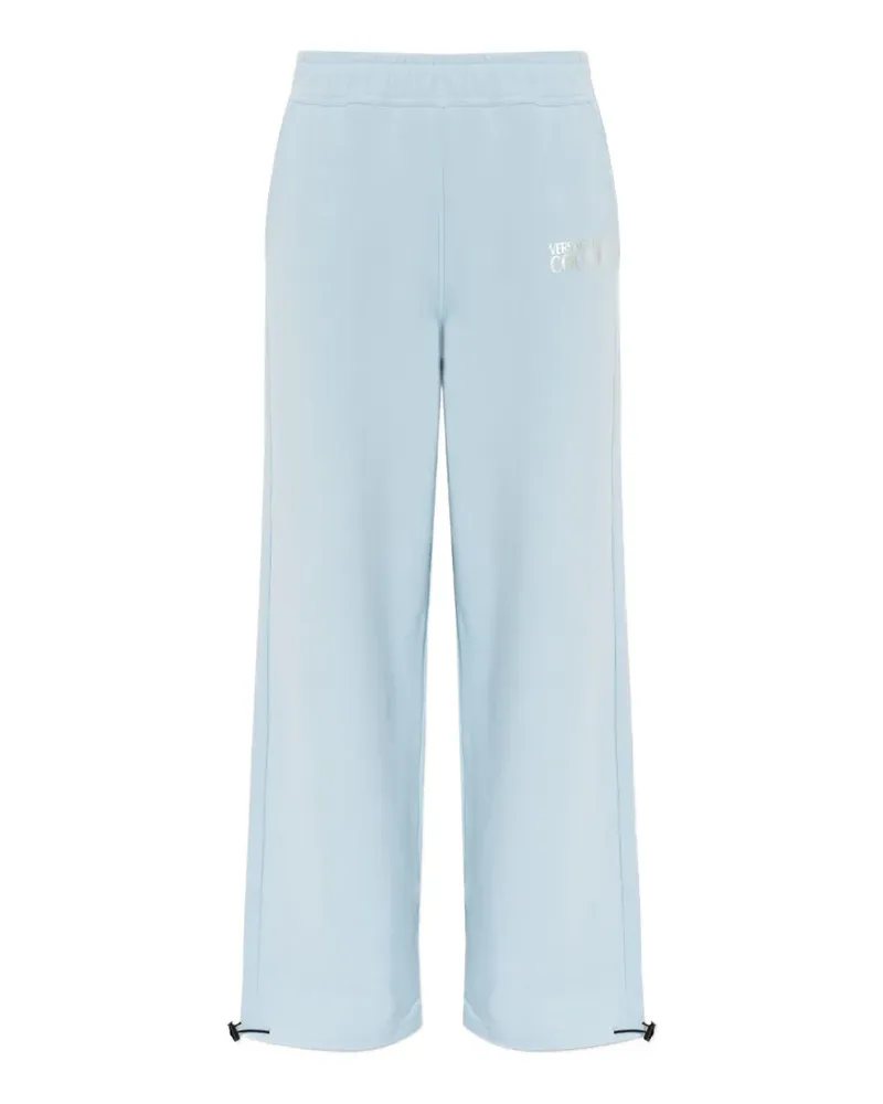 Versace Jeans logo trousers - Blau Blau