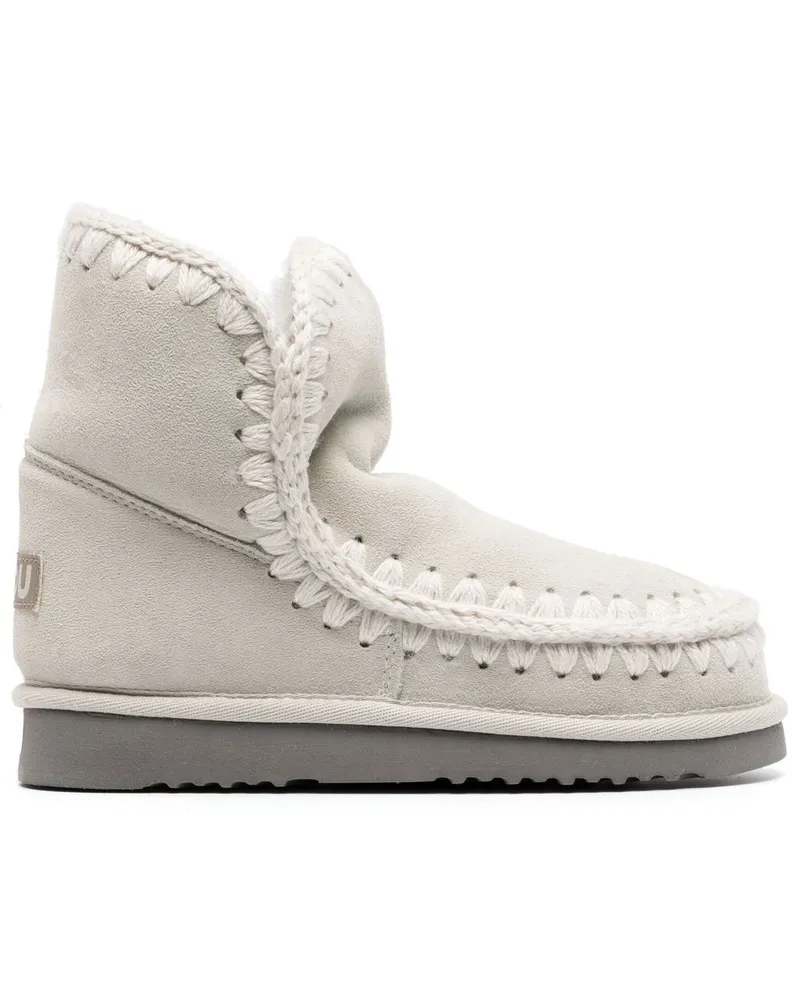 Mou Stiefel mit dicker Sohle - Grau Grau