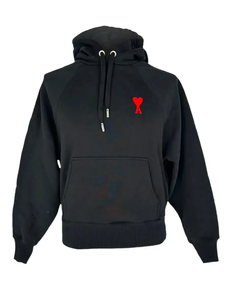 AMI Paris Ami de Cœur Hoodie - Schwarz Schwarz