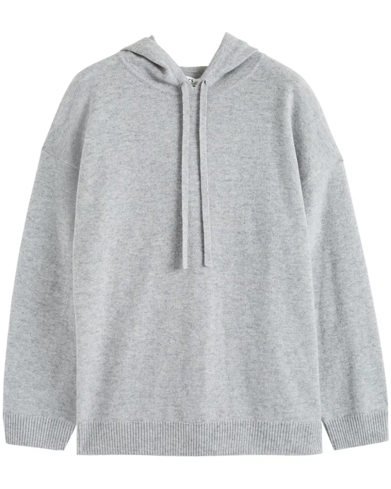 Chinti & Parker Gestrickter Hoodie - Grau Grau