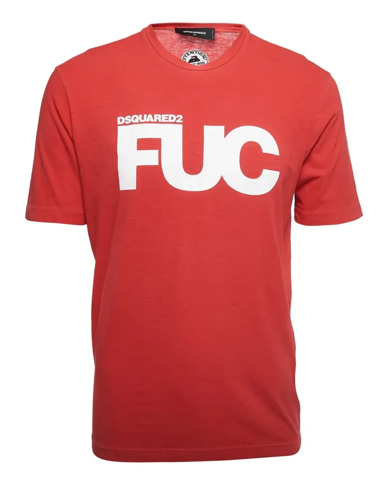 Dsquared2 Klassisches T-Shirt - Rot Rot