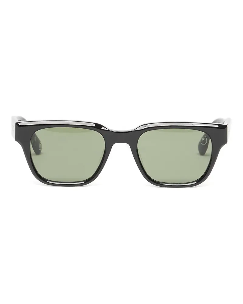 BAPE square-frame sunglasses - Schwarz Schwarz