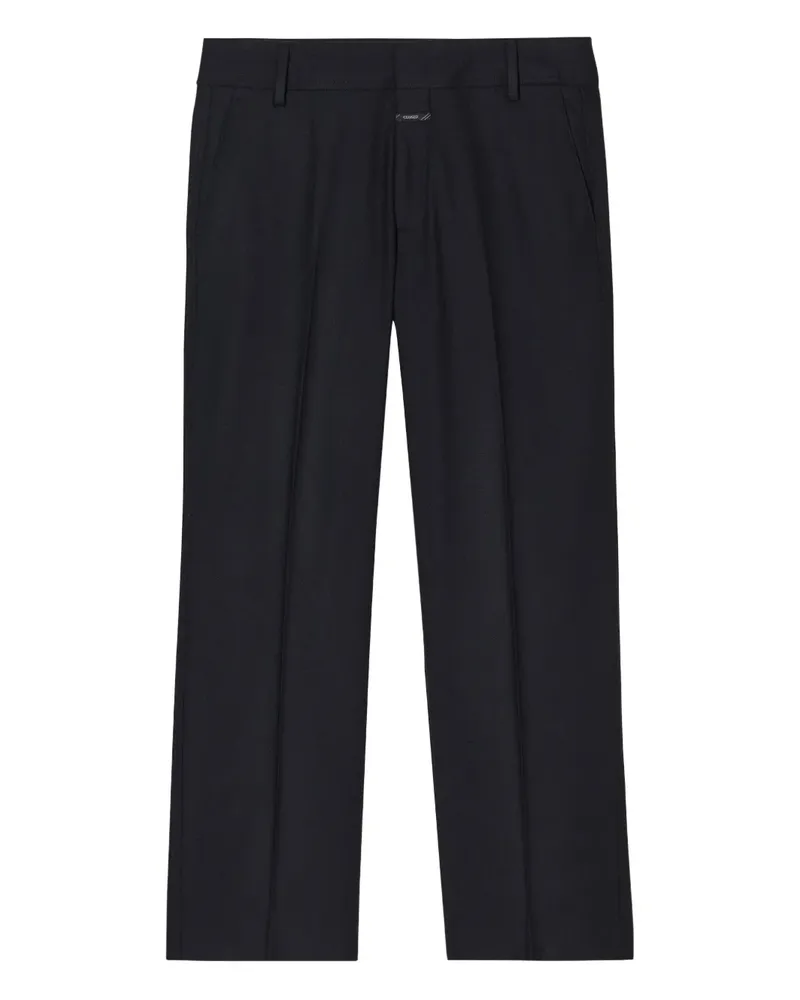 Closed Klassische Bundfaltenhose - Schwarz Schwarz