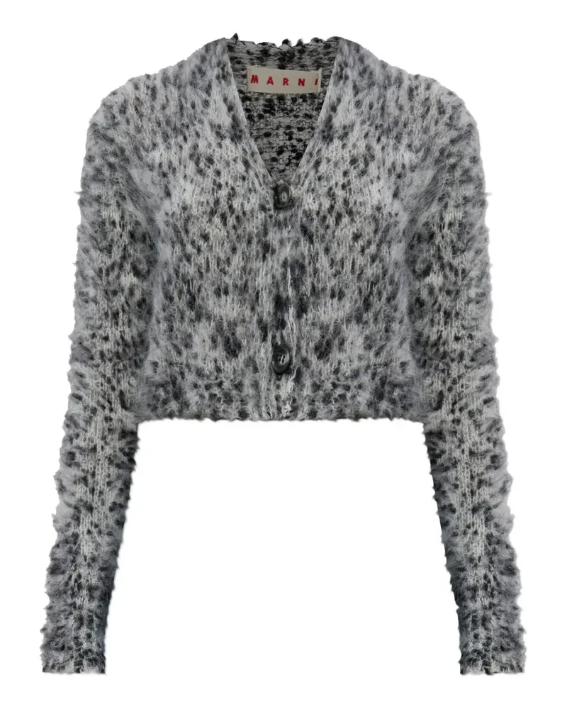 Marni Cardigan mit Knopfverschluss - Grau Grau