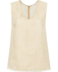 By Malene Birger Debbia Tanktop mit Fransensaum Nude