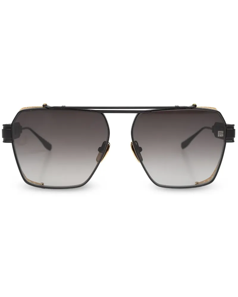 Balmain Premier Sonnenbrille - Schwarz Schwarz
