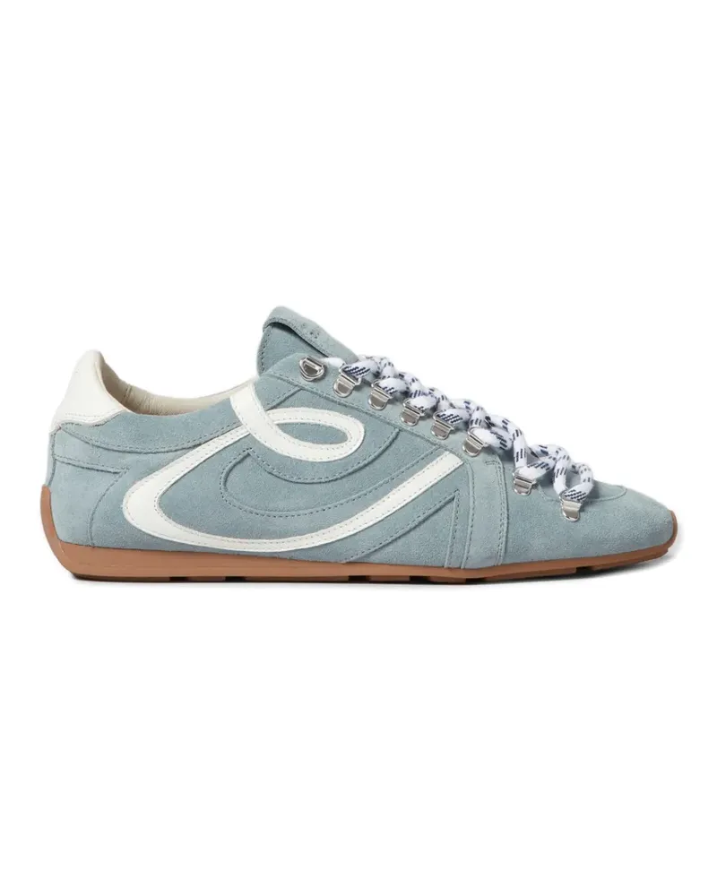 Claudie Pierlot Sneakers aus Leder - Blau Blau