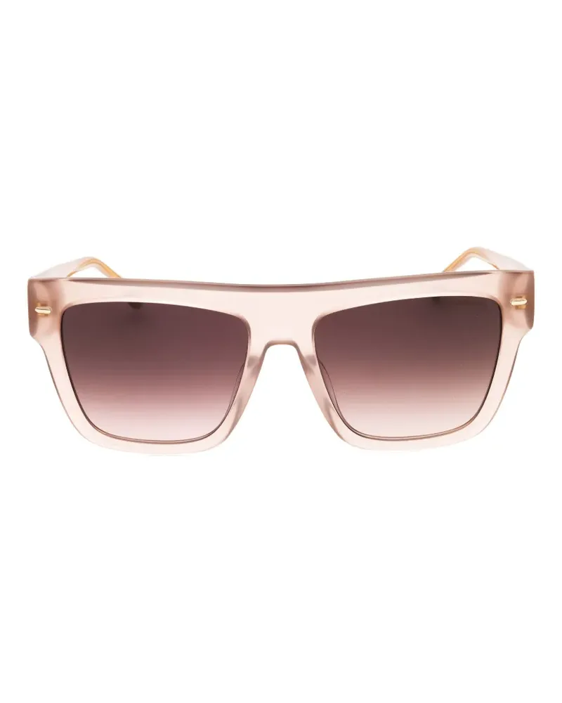 Carrera rectangle-frame sunglasses - Nude Nude