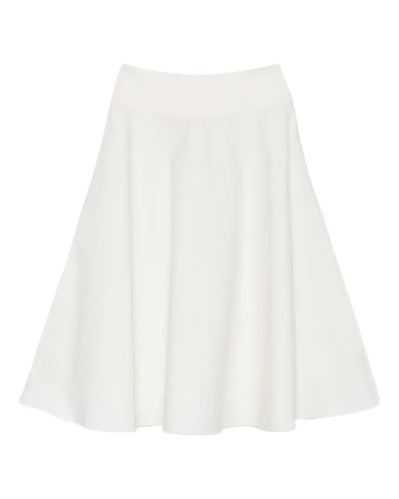 hemisphere A-line midi skirt - Weiß Weiß