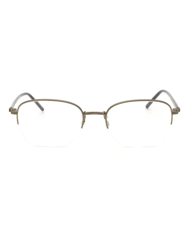 Tommy Hilfiger Brille mit ovalem Gestell - Grau Grau