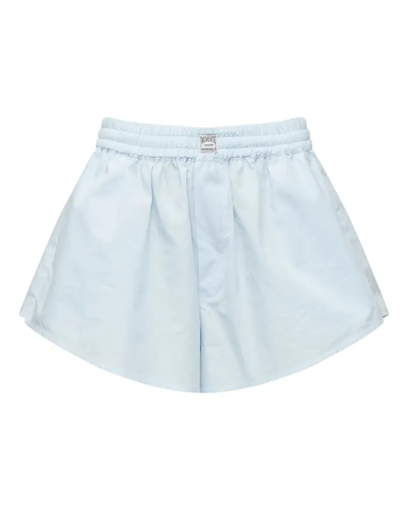 Maison Margiela Shorts mit elastischem Bund - Blau Blau
