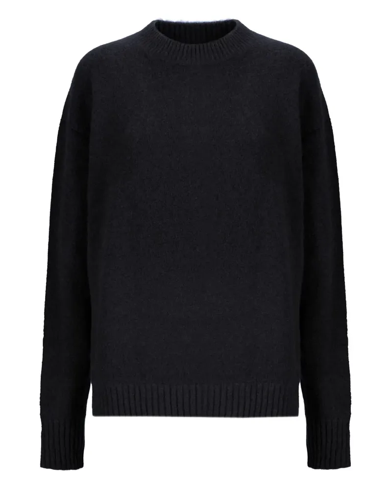 Laneus Pullover mit Rundhalsausschnitt - Schwarz Schwarz