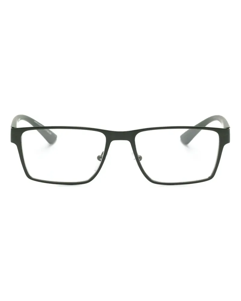 Emporio Armani Brille mit eckigem Gestell - Grün Grün
