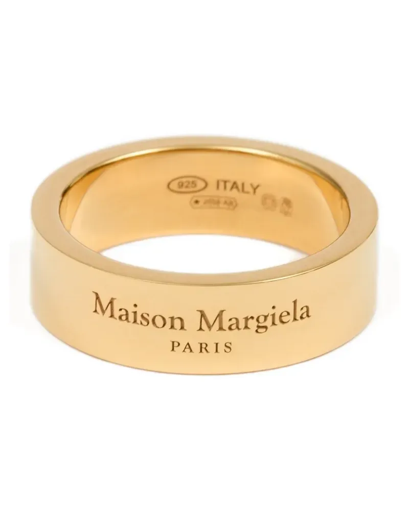 Maison Margiela Ring mit Logo-Gravur - Gold Gold