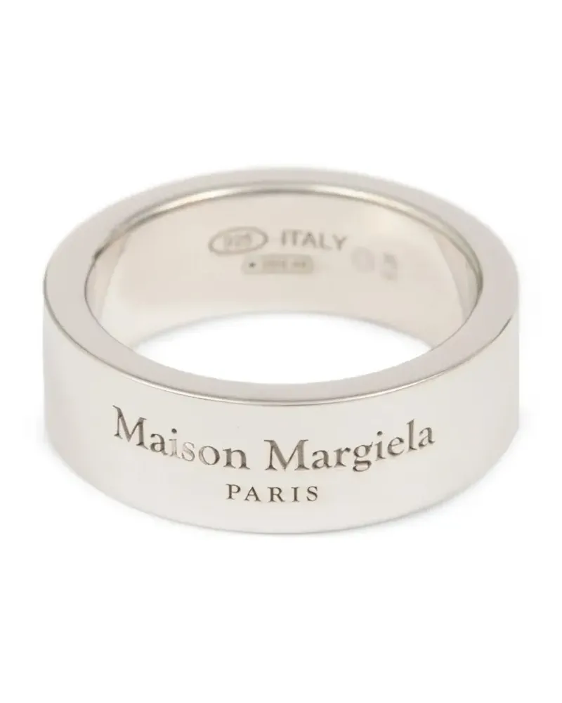 Maison Margiela Ring mit Logo-Gravur - Silber Silber